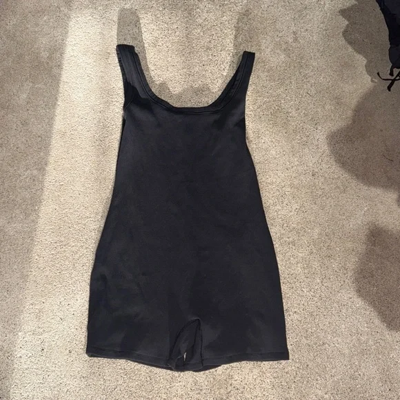 Skims Stretch Cotton Rib Romper - Picture 3 of 5